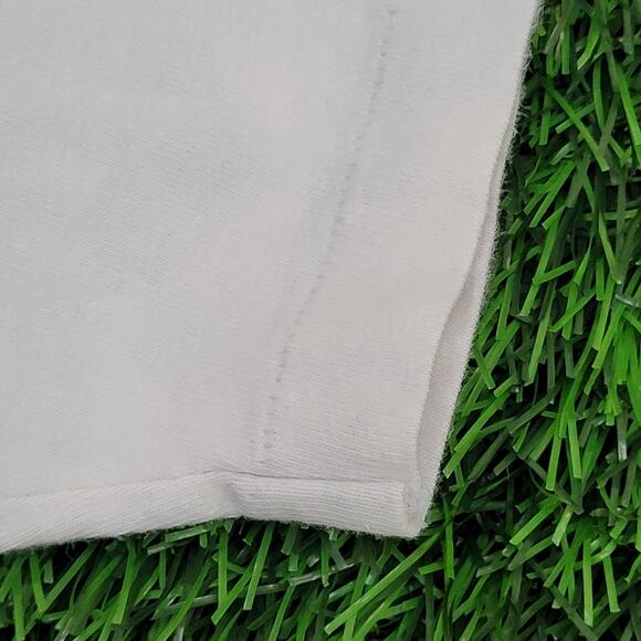 Vintage 80s Military Jet Shirt Large 21x27 White - Picture 11 of 13